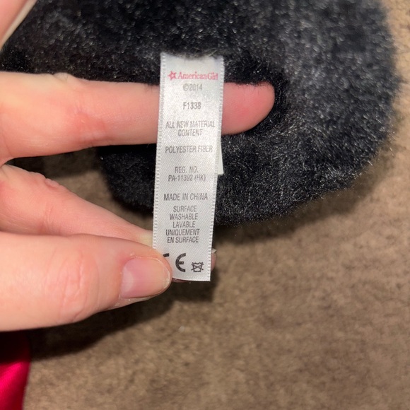 American Girl Pink and Gray Backpack - Picture 6 of 9